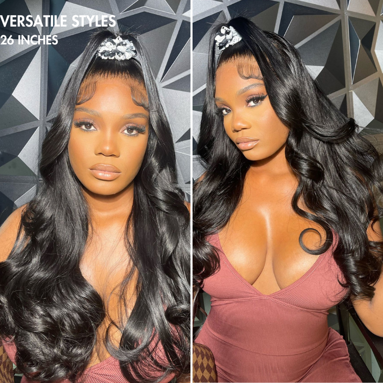 Special Offer | Alisanda Wigs | Super Natural Hairline Silky Straight Glueless 13x4 Frontal Lace Wig Human Hair Pre-Cut Lace
