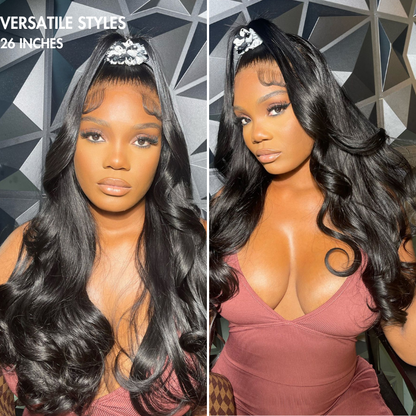 Special Offer | Alisanda Wigs | Super Natural Hairline Silky Straight Glueless 13x4 Frontal Lace Wig Human Hair Pre-Cut Lace