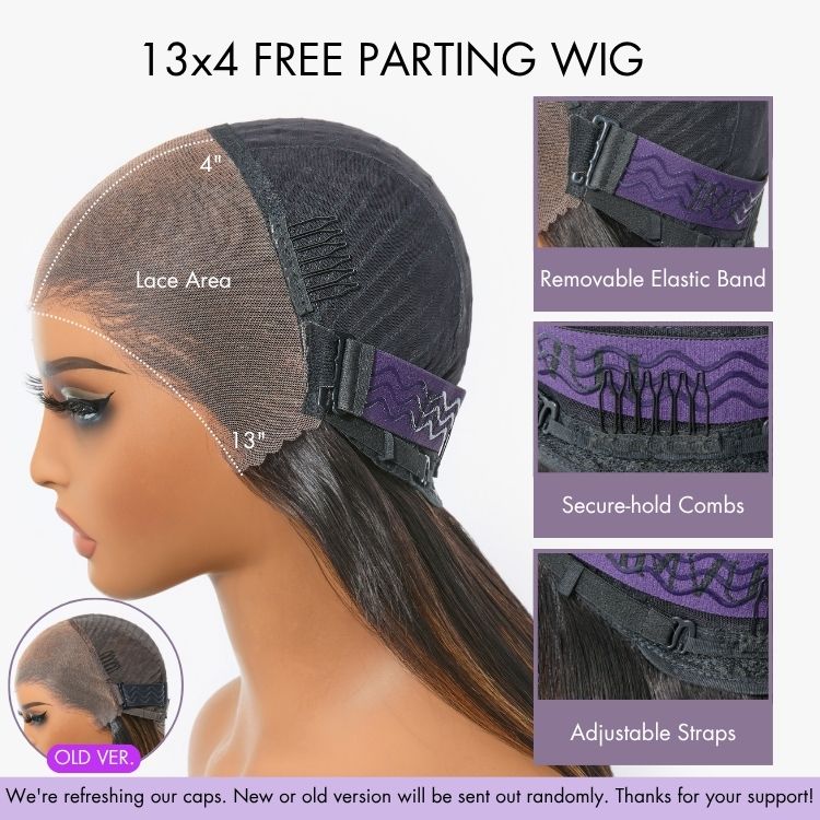 Special Offer | Alisanda Wigs | Super Natural Hairline Silky Straight Glueless 13x4 Frontal Lace Wig Human Hair Pre-Cut Lace